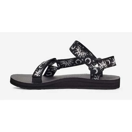 Teva Women's Original Universal Sandals - Sun And Moon Black/White - Regular (B) - Image 3