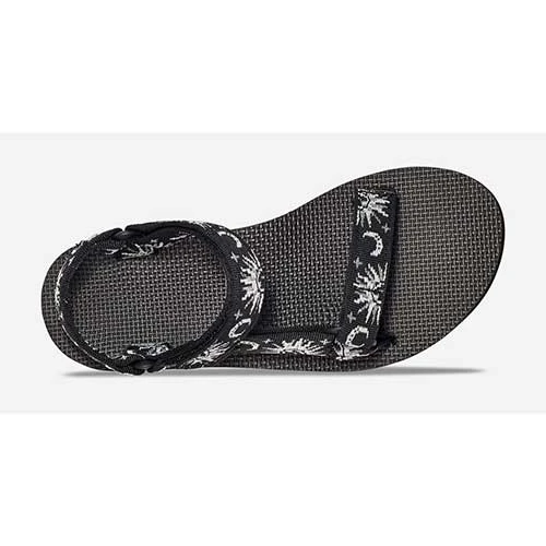 Teva Women's Original Universal Sandals - Sun And Moon Black/White - Regular (B) - Image 5