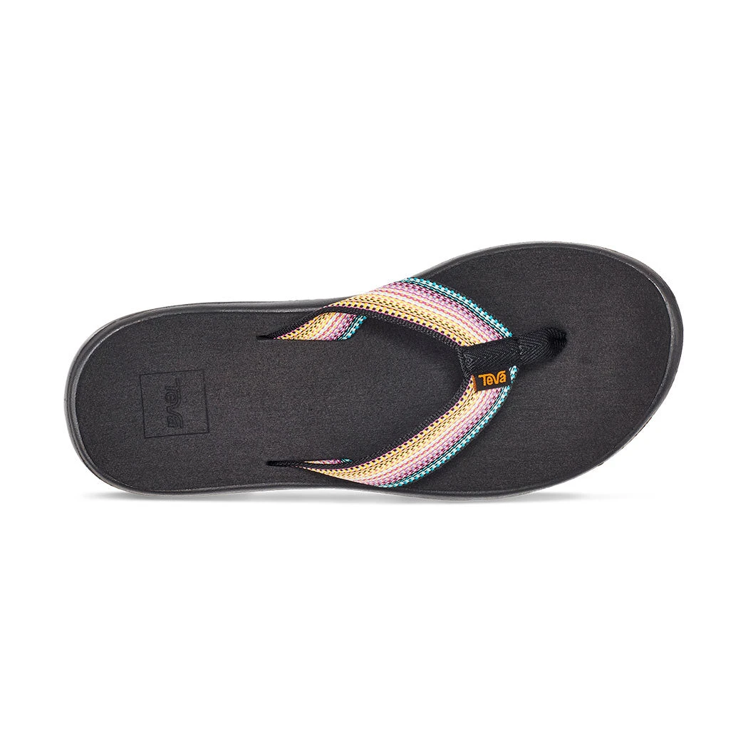 Teva Women's Voya Flip Sandal - Antiguous Black Multi- Regular (B) - Image 5