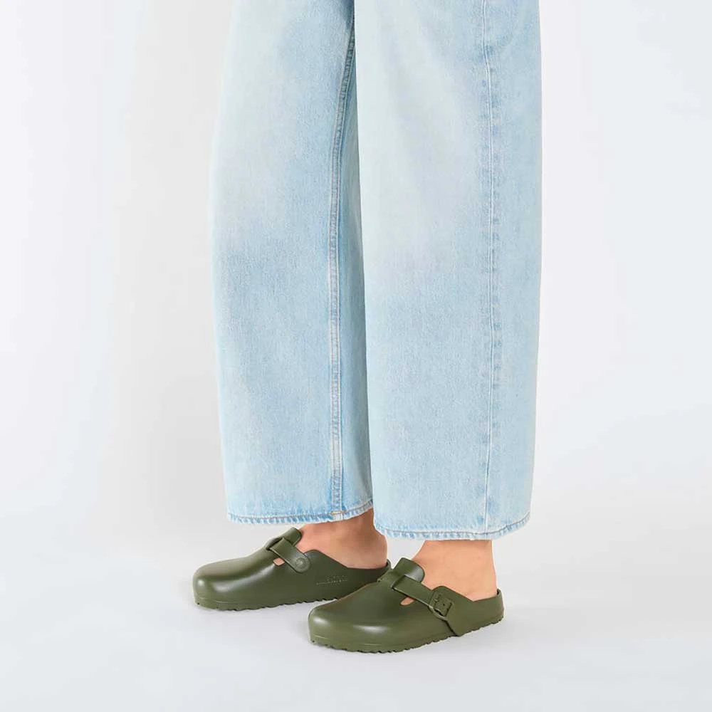 Birkenstock Women's Boston EVA Clog - Khaki - Medium/Narrow (B) - Image 7