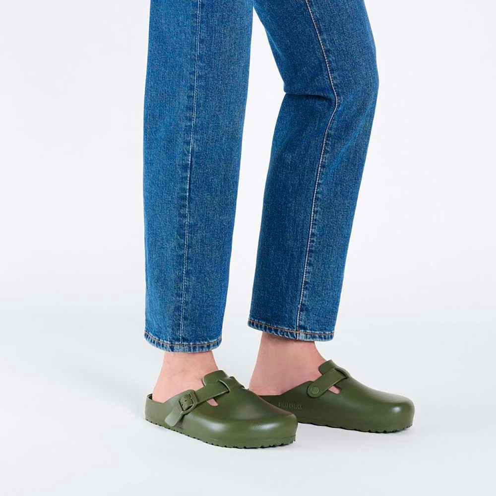 Birkenstock Women's Boston EVA Clog - Khaki - Medium/Narrow (B) - Image 8