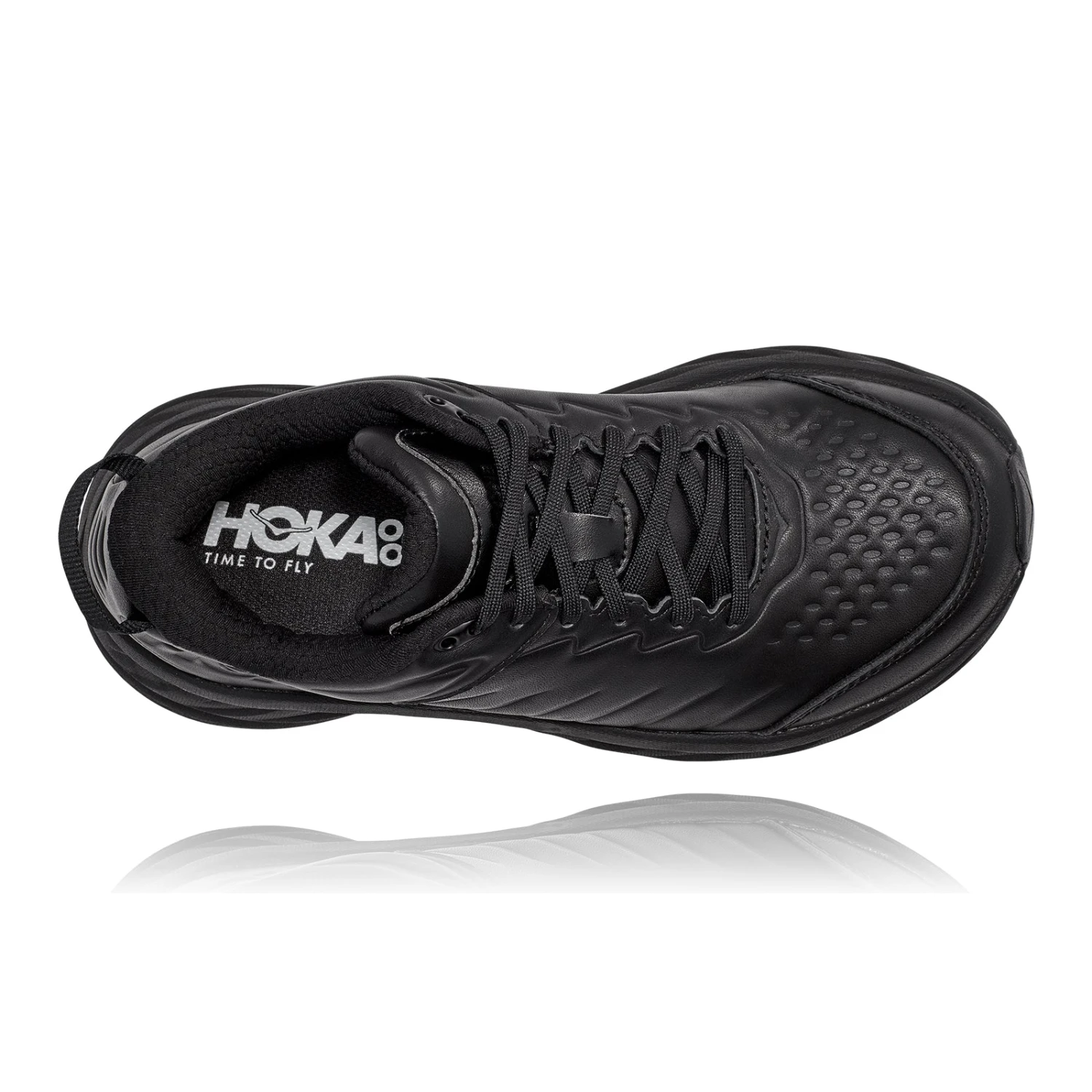 Hoka Women's Bondi SR Running Shoe - Black/Black - Regular (B) - Image 5