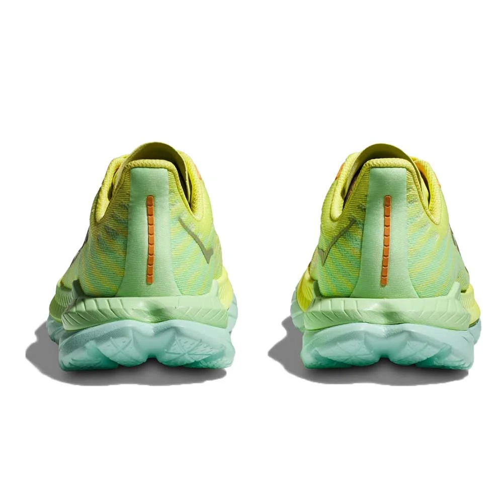 Hoka Women's Mach 5 Running Shoe - Citrus Glow/Lime Glow - Regular (B) - Image 5