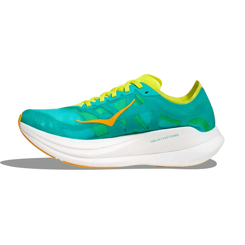 Hoka Unisex Rocket X 2 Running Shoe - Ceramic/Evening Primrose - Regular (D) - Image 4