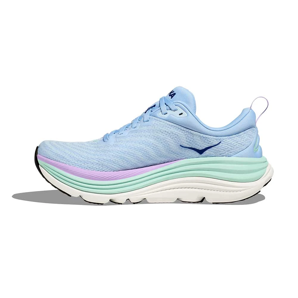 Hoka Women's Gaviota 5 Running Shoe - Airy Blue/Sunlit Ocean - Wide (D) - Image 3