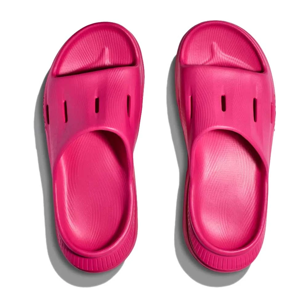 Hoka Unisex Ora Recovery Slide 3 - Pink Yarrow/Pink Yarrow - Image 6