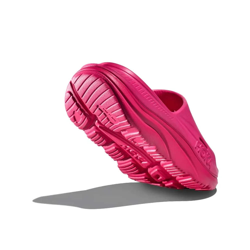Hoka Unisex Ora Recovery Slide 3 - Pink Yarrow/Pink Yarrow - Image 4
