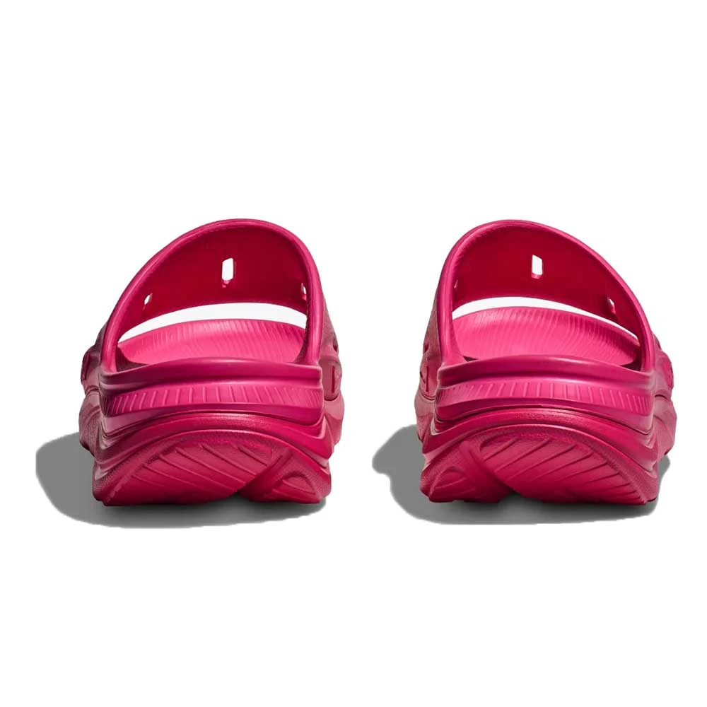 Hoka Unisex Ora Recovery Slide 3 - Pink Yarrow/Pink Yarrow - Image 5