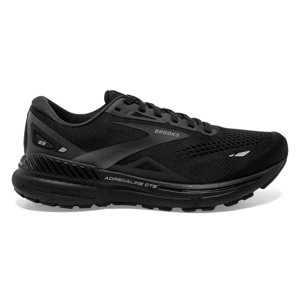 BROOKS W Adrenaline GTS 23 (D) - Black/Black/Ebony - Image 4