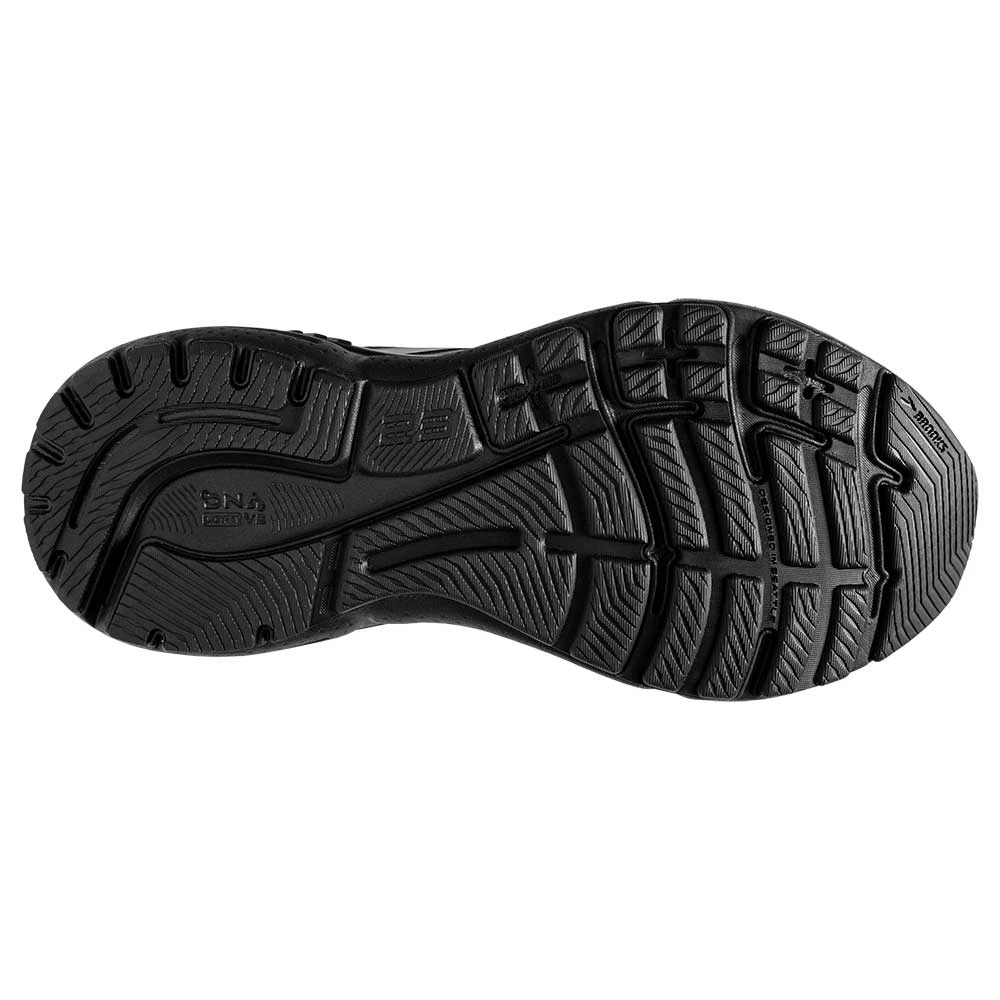 BROOKS W Adrenaline GTS 23 (D) - Black/Black/Ebony - Image 6