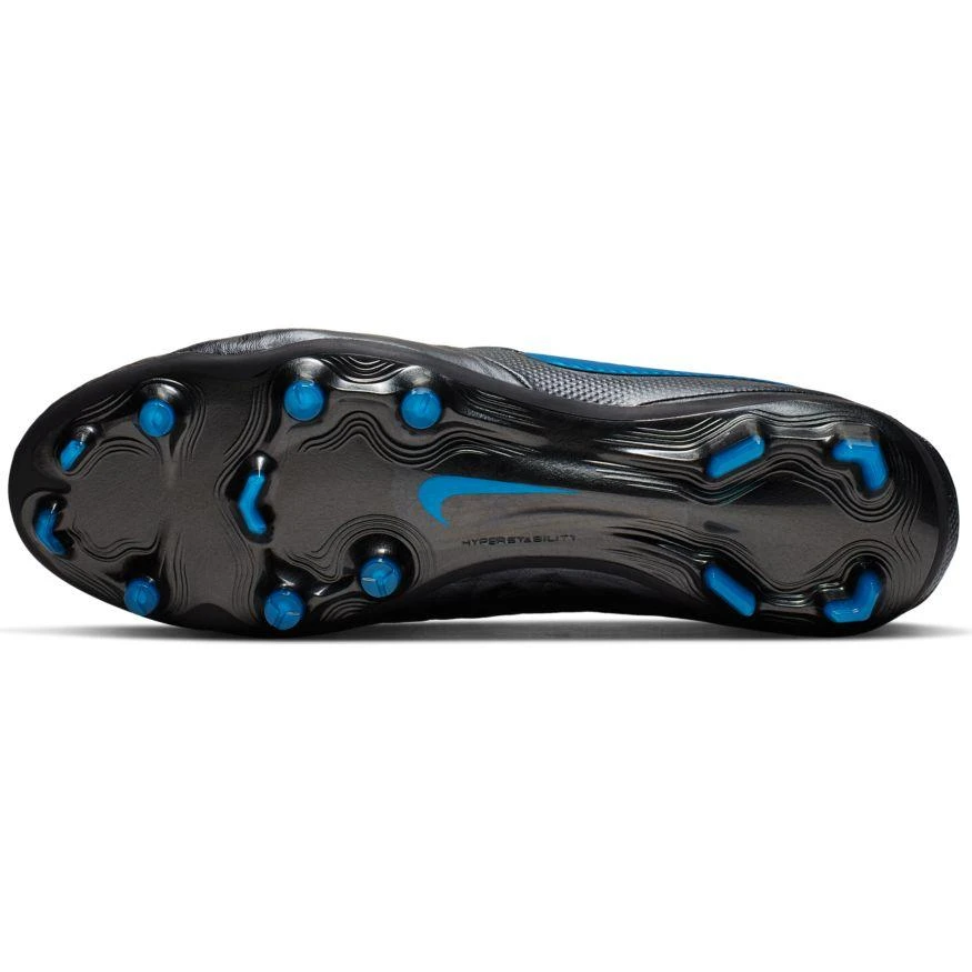 Nike Legend 8 Elite FG Soccer Boots - Black/Black/Blue Hero - Image 6