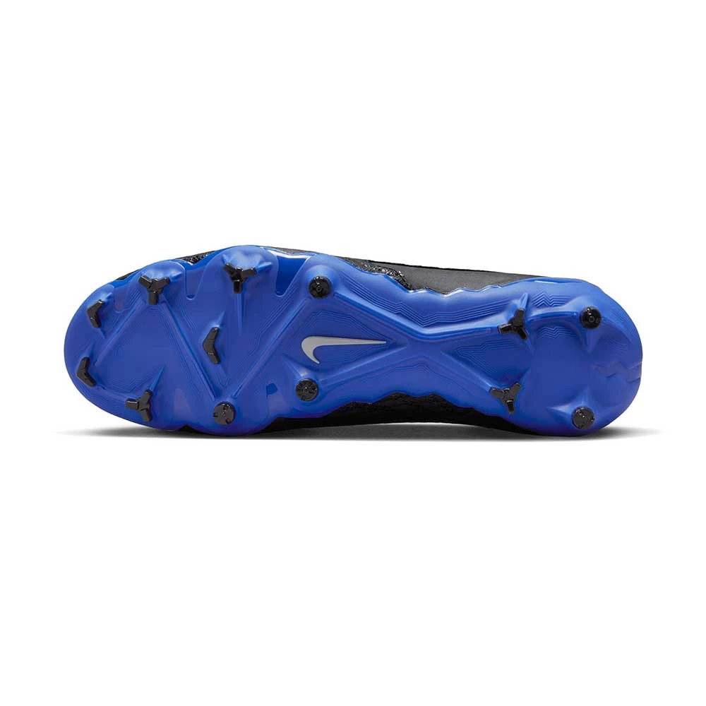 Nike Phantom GX Academy MG Soccer Cleat - Black/Chrome-Hyper Royal- Regular (D) - Image 5