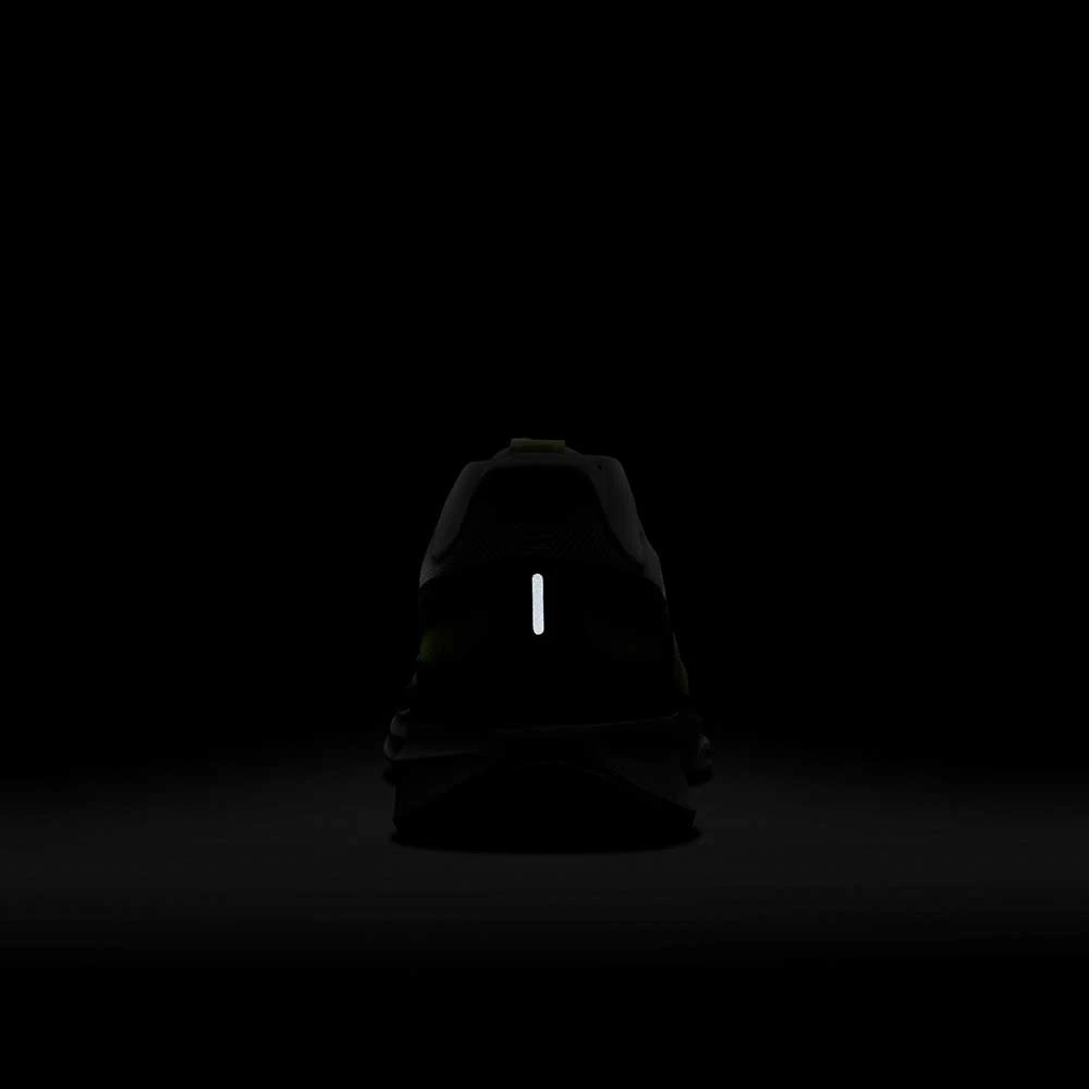 Women's Nike Air Zoom Structure 25 Running Shoe - White/Black-Pure Platinum-Fuchsia Dream- Regular (B) - Image 7