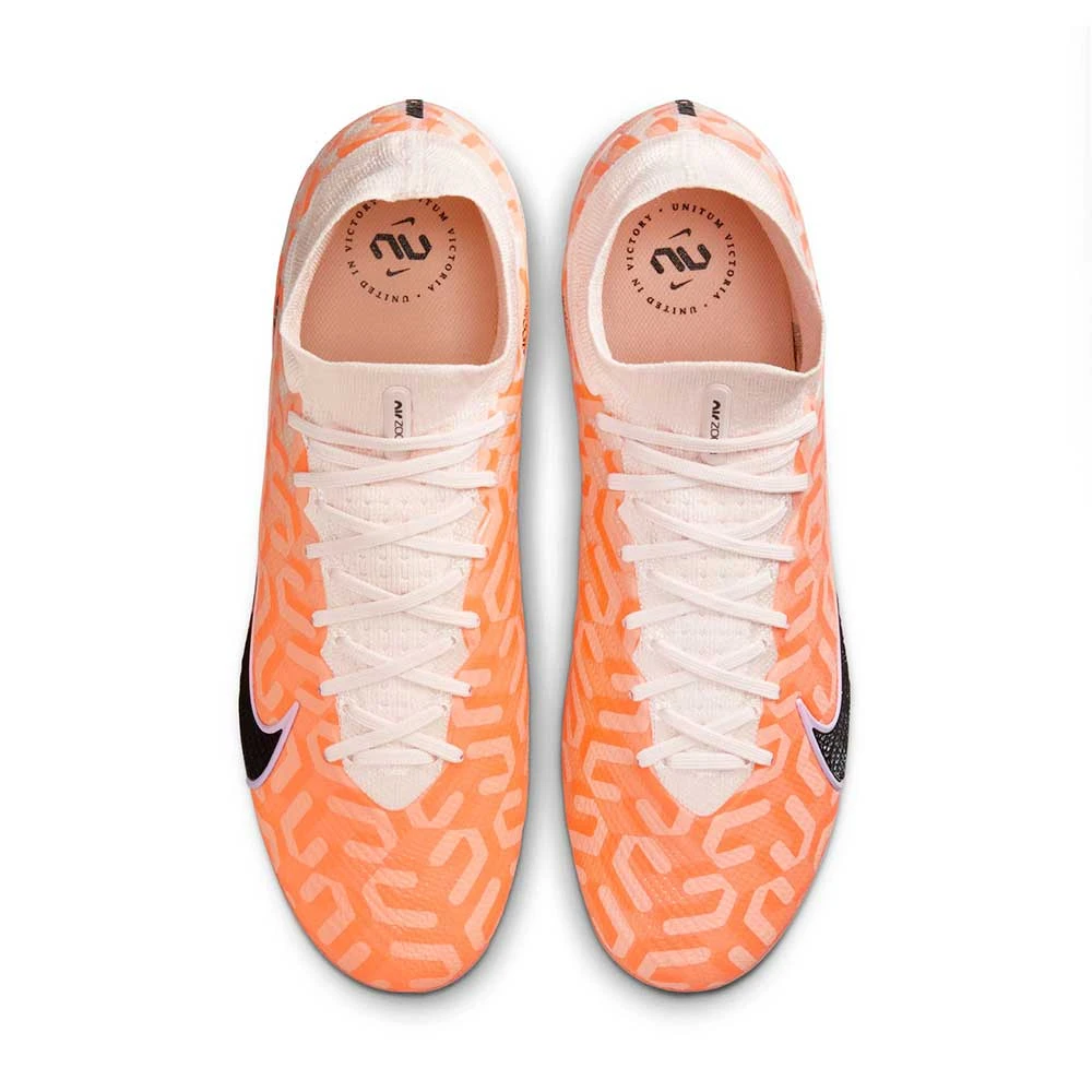 Nike Zoom Mercurial Superfly 9 Elite NU FG Soccer Cleat - Guava Ice/Black- Regular (D) - Image 4