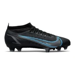 Nike Unisex Mercurial Vapor 14 Pro FG Soccer Shoe - Black/Black/Iron Grey - Regular (D)