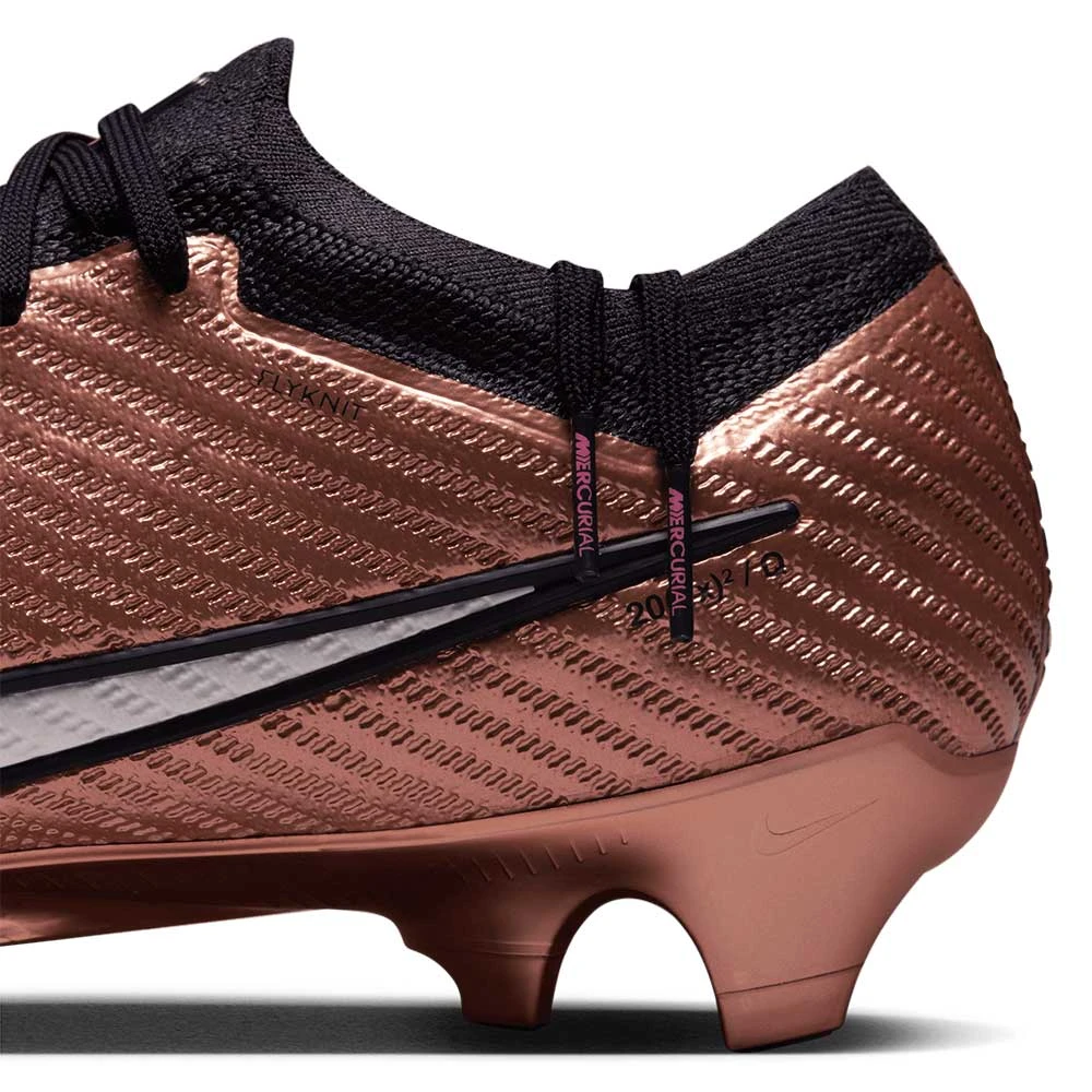 Nike Unisex Zoom Vapor 15 Elite FG Soccer Cleats - Metallic Copper - Regular (D) - Image 6