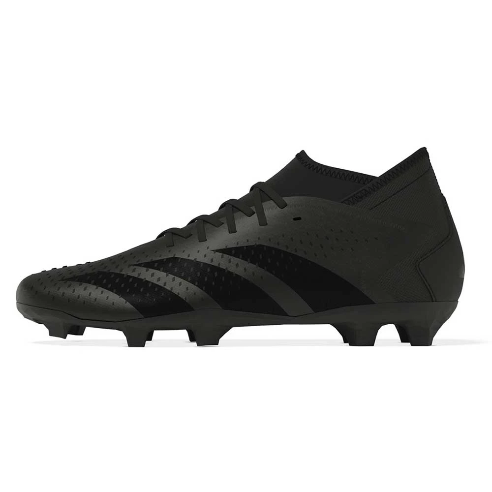 ADIDAS Unisex Predator Accuracy .3 FG Soccer Shoe - Black/White - Regular (D) - Image 2