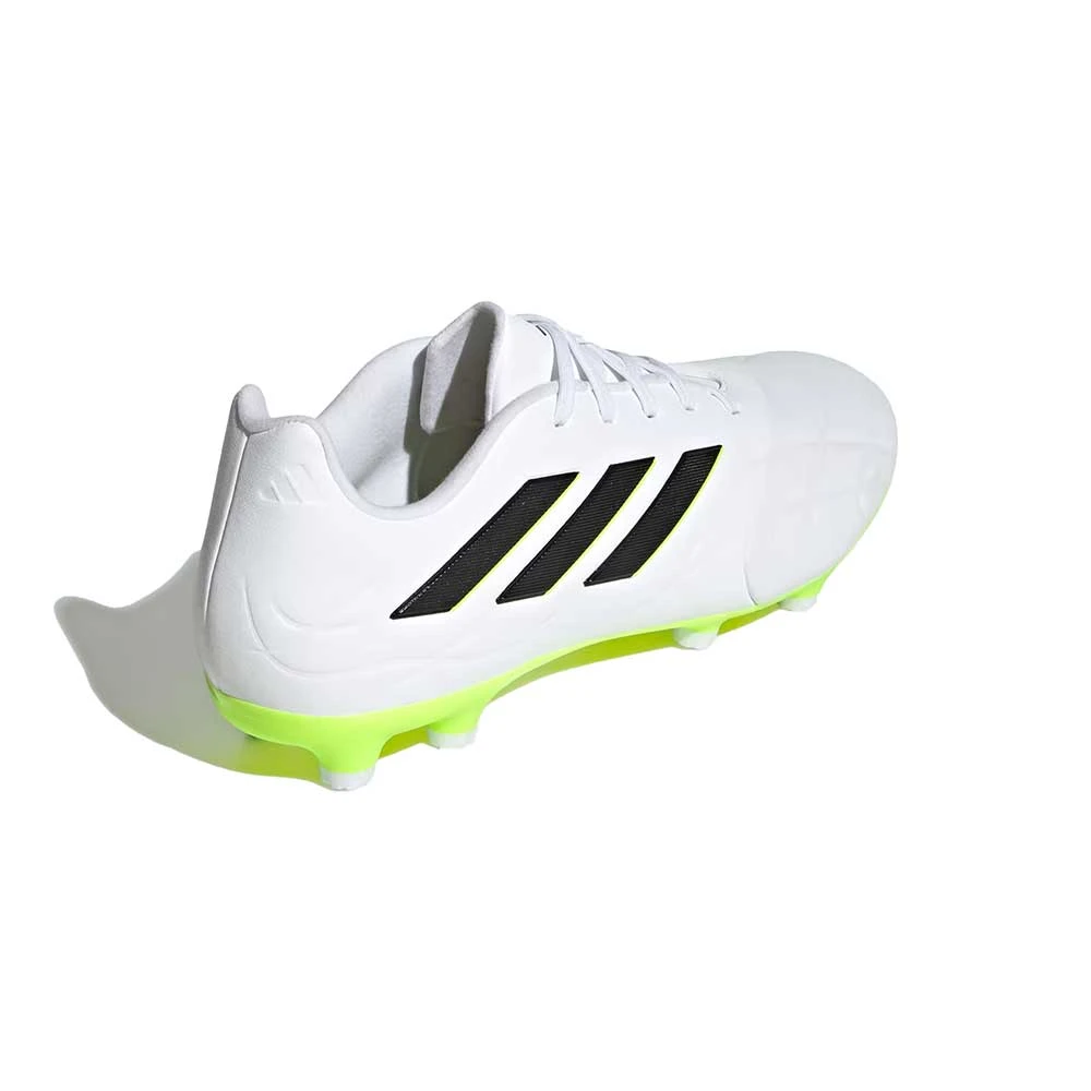 Unisex Adidas Copa Pure.3 FG Soccer Shoe - Ftwwht,Cblack,Luclem - Regular (D) - Image 3