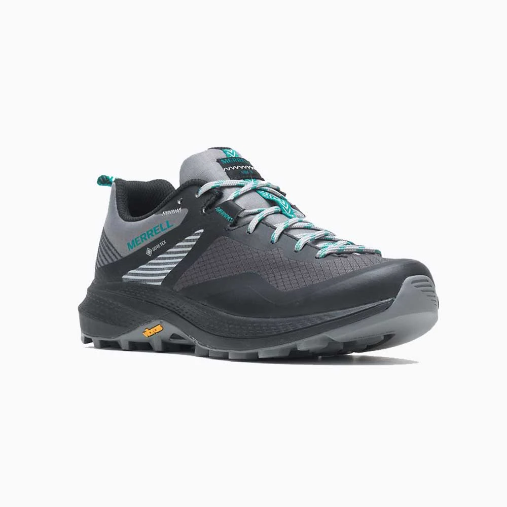 Merrell Women's MQM 3 Trail Running Shoe - Charcoal/Teal- Regular (B) - Image 2