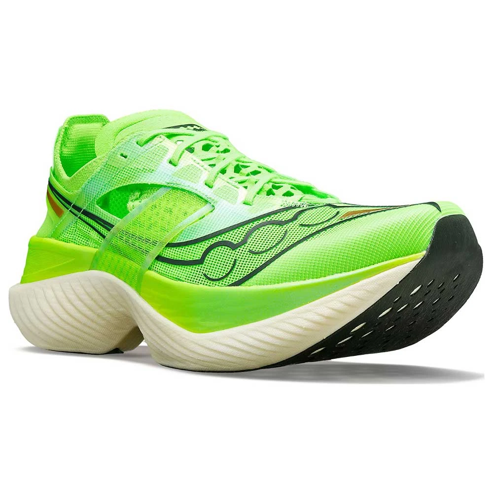 Saucony Women's Endorphin Elite Running Shoe -Slime- Regular (B) - Image 2