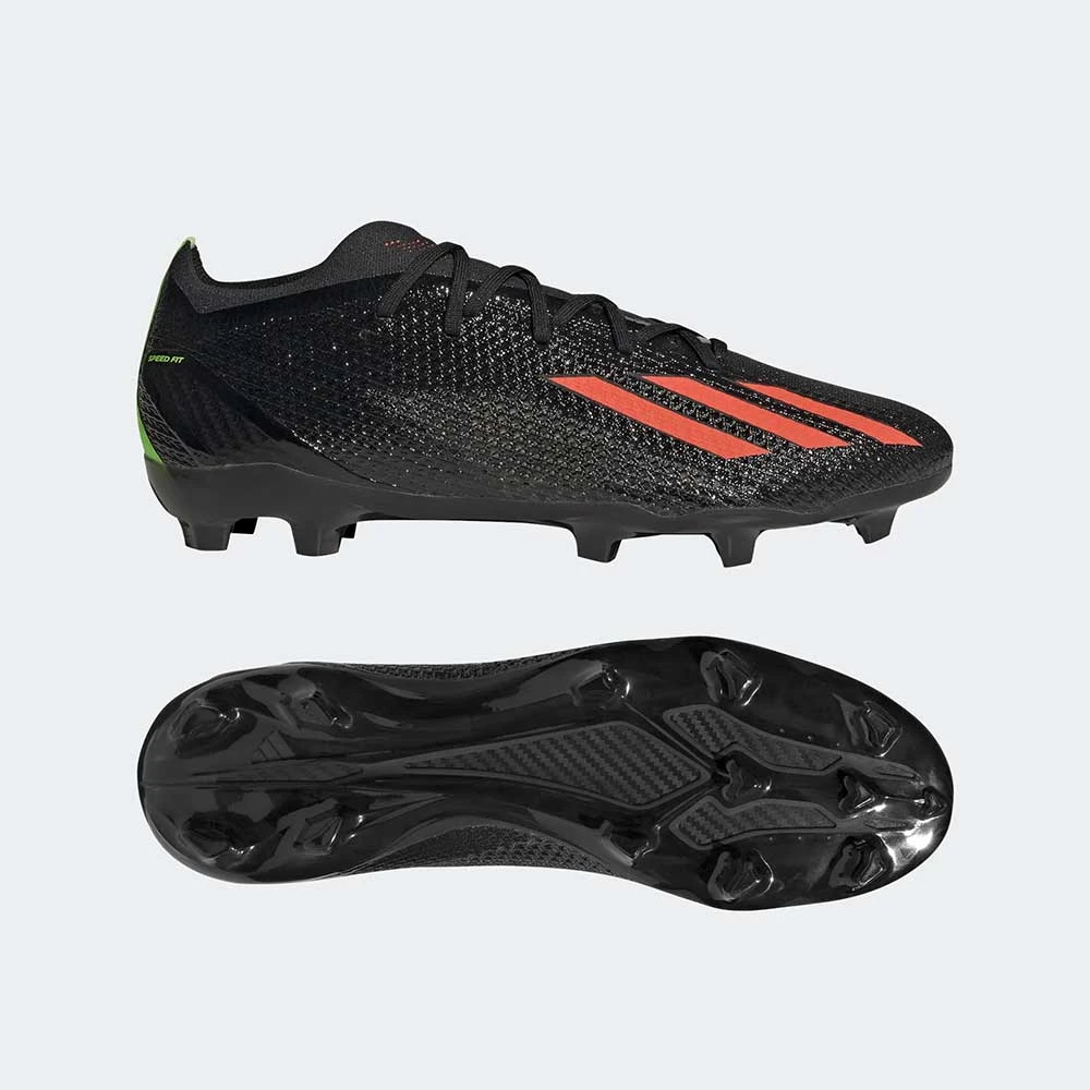 ADIDAS Unisex X SpeedPortal 2 FG Soccer Shoe - Core Black/Solar Red/Solar Green - Image 6