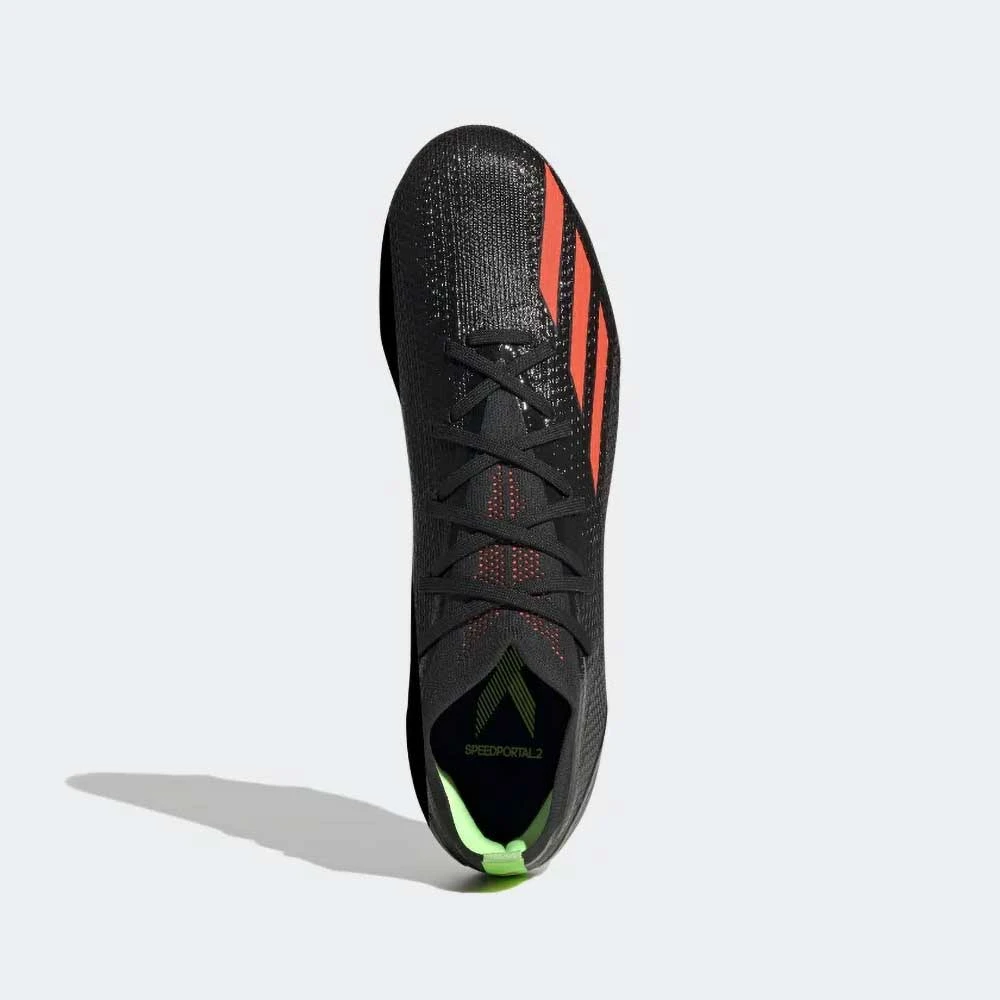 ADIDAS Unisex X SpeedPortal 2 FG Soccer Shoe - Core Black/Solar Red/Solar Green - Image 5